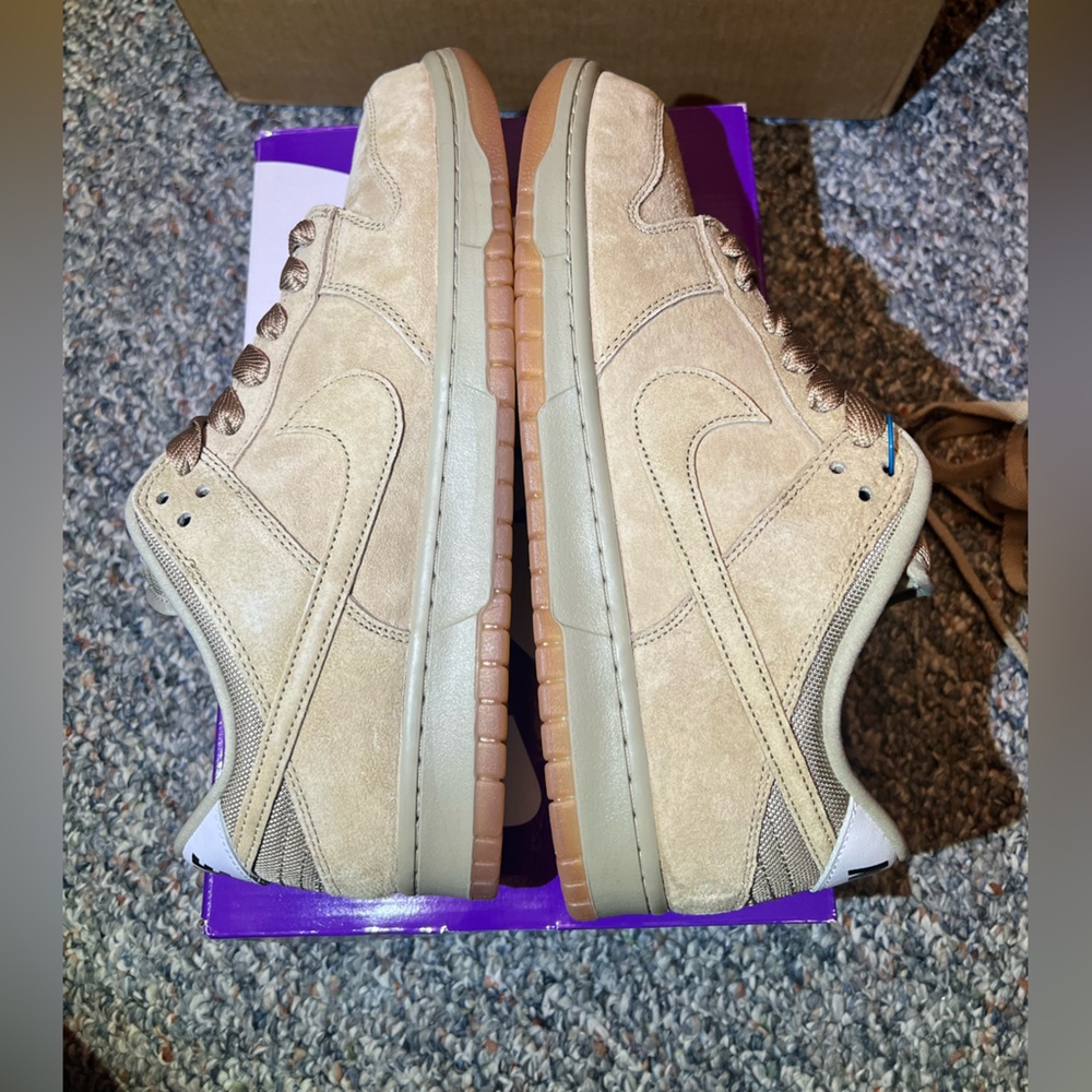 Size 13 Nike SB dunk low Beige parachute 2025 new in box deadstock